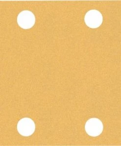 Bosch EXPERT 2608900881 - EXPERT Abrasif C470 Best For Wood And Paint, 80 X 133 Mm, Grain 120, 8 Trous, 10x