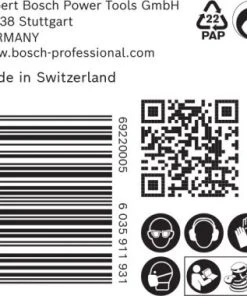 Bosch EXPERT 2608900924 - EXPERT Abrasif C470 Best For Wood And Paint, Diamètre 150 Mm, Grain 320, 8 Trous, 50x -Boutique ROTHENBERGER 032ed2bbbb9780fe736f50a3a2e6f103