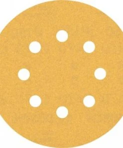 Bosch EXPERT 2608901120 - EXPERT Abrasif C470 Best For Wood And Paint, Diamètre 125 Mm, Grain 150, 8 Trous, 50x