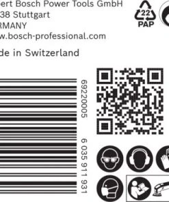 Bosch EXPERT 2608900928 - EXPERT Abrasif C470 Best For Wood And Paint, 93 Mm, Grain 80, Voor Multi-Cutter, 6 Trous, 50x -Boutique ROTHENBERGER 17ae56c75b8c22695e60cbc05a067eda