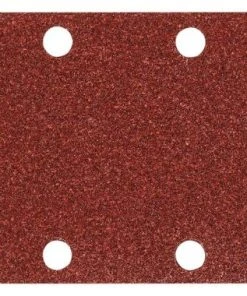 Makita P -31859 ​​Place De Ponçage Rouge Rouge , Grains 80 , 93 X 228 Mm (10 Pcs)