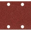 Makita P -31893 Feuille De Ponçage Plat Rouge , Grains 80 , 93 X 285 Mm (10 Pcs)