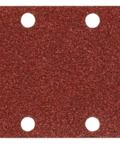 Makita P -31893 Feuille De Ponçage Plat Rouge , Grains 80 , 93 X 285 Mm (10 Pcs)