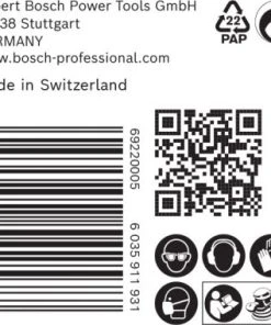 Bosch EXPERT 2608900919 - EXPERT Abrasif C470 Best For Wood And Paint, Diamètre 150 Mm, Grain 80, 8 Trous, 50x -Boutique ROTHENBERGER 22ec274b140f3fcbd1e4c44bfaffa34a