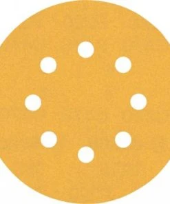 Bosch EXPERT 2608901121 - EXPERT Abrasif C470 Best For Wood And Paint, Diamètre 125 Mm, Grain 220, 8 Trous, 50x