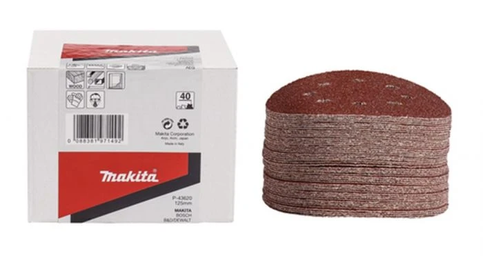 50 Disques De Ponçage Makita P -43658 - Grains 100 - Bois - 125 Mm 1 50 Disques De Ponçage Makita P -43658 - Grains 100 - Bois - 125 Mm