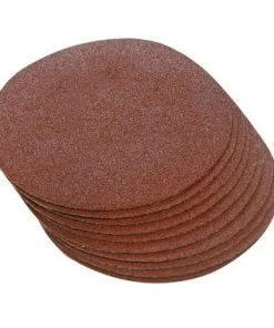 Silverline 298538 10 Disques Abrasifs Auto-agrippants 300 Mm - Grain 60, 300 Mm