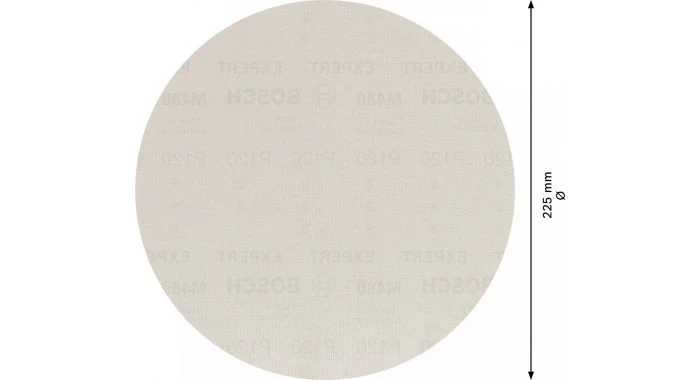 Bosch EXPERT 2608900709 - EXPERT Abrasif M480 Best For Wood And Paint, Diamètre 225 Mm, Grain 120, 25x 4 Bosch EXPERT 2608900709 - EXPERT Abrasif M480 Best For Wood And Paint, Diamètre 225 Mm, Grain 120, 25x – Image 4