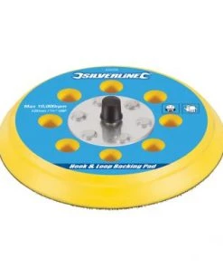 Silverline 432202 Plateau-support Auto-agrippant - 125 Mm / Filetage UNF 9/16"