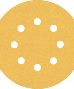 Bosch EXPERT 2608900807 - EXPERT Abrasif C470 Best For Wood And Paint, Diamètre 125 Mm, Grain 120, 8 Trous, 5x