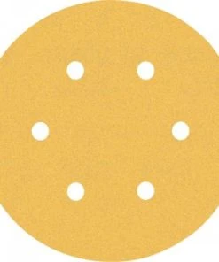 Bosch EXPERT 2608900921 - EXPERT Abrasif C470 Best For Wood And Paint, Diamètre 150 Mm, Grain 120, 8 Trous, 50x