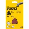 DeWalt DT3092 Feuilles Abrasive Pour Ponceuse Delta - K80 - 93mm (10pce.) - DT3092-QZ
