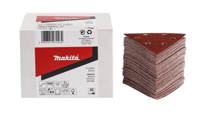 50 Feuilles Abrasives Delta Makita P -42634 - 94 X K120 - Bois 1 50 Feuilles Abrasives Delta Makita P -42634 - 94 X K120 - Bois