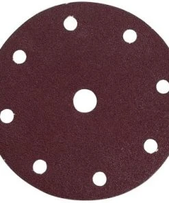 50 Disques De Ponçage Makita P -32633 - Velcro Rouge - Grains 180 - 150 Mm