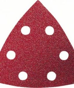 Bosch 2608605148 Feuille Abrasive Delta - K40 - 93mm (5pcs)