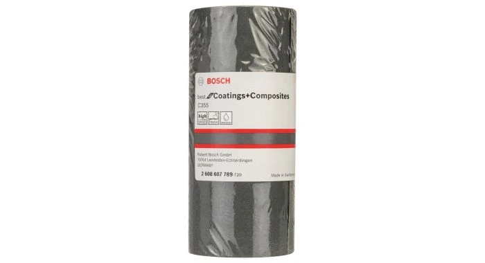 Bosch 2608607789 - Rouleau Abrasif C355 Best For Coatings And Composites, 115 Mm X 5 M, Grain 400 1 Bosch 2608607789 - Rouleau Abrasif C355 Best For Coatings And Composites, 115 Mm X 5 M, Grain 400