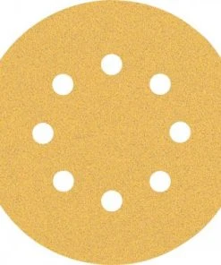 Bosch EXPERT 2608900910 - EXPERT Abrasif C470 Best For Wood And Paint, Diamètre 125 Mm, Grain 80, 8 Trous, 50x