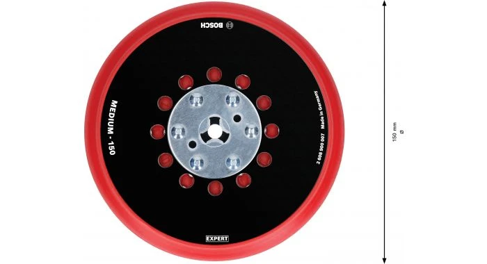 Bosch EXPERT 2608900007 - EXPERT Plateau De Ponçage Multi-trous Mi-dur, 150 Mm, GET 55-125 Professional; 3M; Dynabrade; Mirka; Rupes 5 Bosch EXPERT 2608900007 - EXPERT Plateau De Ponçage Multi-trous Mi-dur, 150 Mm, GET 55-125 Professional; 3M; Dynabrade; Mirka; Rupes – Image 5