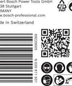 Bosch EXPERT 2608900931 - EXPERT Abrasif C470 Best For Wood And Paint, 93 Mm, Grain 180, Voor Multi-Cutter, 6 Trous, 50x -Boutique ROTHENBERGER aa7aa777c85ed3b84df0565d3d24666f