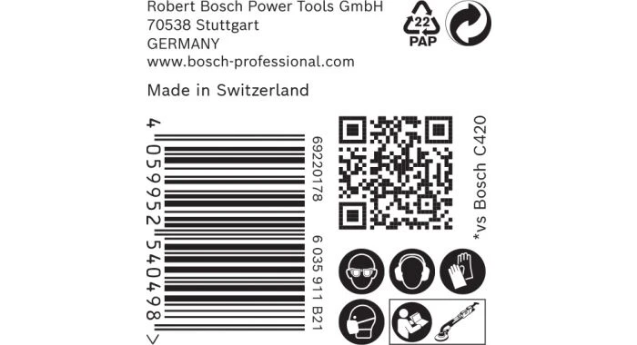 Bosch EXPERT 2608900711 - EXPERT Abrasif M480 Best For Wood And Paint, Diamètre 225 Mm, Grain 180, 25x 3 Bosch EXPERT 2608900711 - EXPERT Abrasif M480 Best For Wood And Paint, Diamètre 225 Mm, Grain 180, 25x – Image 3