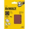DeWalt DT3025 Feuilles Abrasive - P240 - 115x115mm (10pcs) - DT3025-QZ