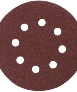 10 Disques De Ponçage Makita P -43608 - Velcro Rouge - Grains 320 - 125 Mm