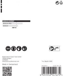 Bosch EXPERT 2608900829 - EXPERT Abrasif C470 Best For Wood And Paint, 93 Mm, Grain 240, Voor Multi-Cutter, 6 Trous, 5x -Boutique ROTHENBERGER ee22cf8f2fc83ea42a7a00de265265d9