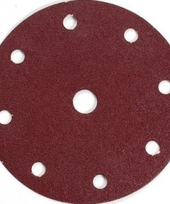 10 Disques De Ponçage Makita P -31924 - Rouge - Grains 60 - 150 Mm